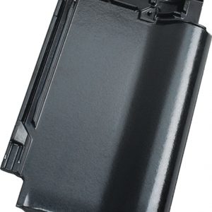 Керамічна Черепиця Koramic - Alegra 12 (Боген) глибока чорна глазур