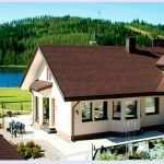 Бітумна черепиця KATEPAL FOXY Коричневий - Зображення 3