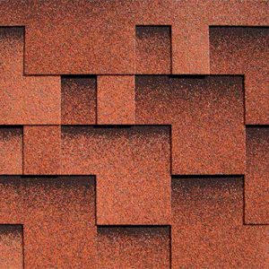 Бітумна черепиця KATEPAL ROCKY Теракота