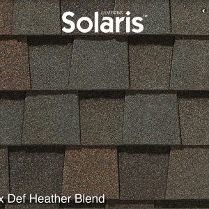 Бітумна черепиця CertainTeed Lendmark Solaris - Max Def Heather Blend