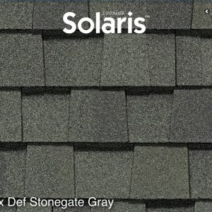 Бітумна черепиця CertainTeed Lendmark Solaris - Max Def Stonegate Gray