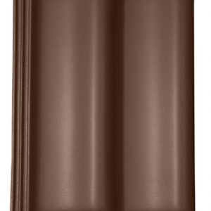 Цементно-піщана черепиця BRAAS - Double S коричневий