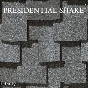 Бітумна черепиця CertainTeed Presidential Shake - Slate_grey