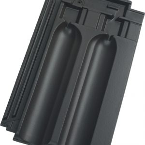 Керамічна Черепиця Koramic - Tradi 12 (Tradi Nova) (Лангензенн) чорна матова ангоба