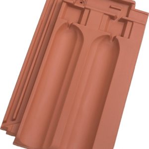 Керамічна Черепиця Koramic - Tradi 12 (Tradi Nova) (Лангензенн) натуральний червоний