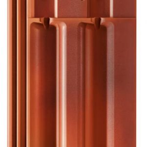 Керамічна Черепиця RAPIDO натуральний червоний з підпалиною