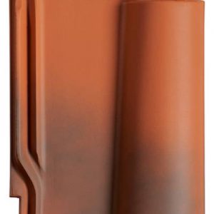 Керамічна Черепиця ROMANO натуральний червоний з підпалиною