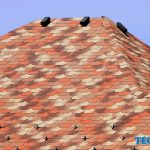 Бітумна черепиця TEGOLA Liberty - червоний європа - Зображення 2