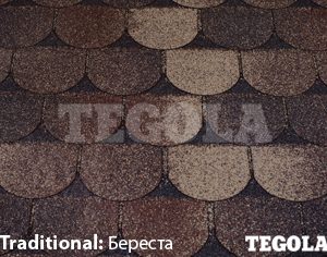 Бітумна черепиця TEGOLA Traditional - Береста