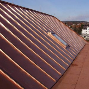 Мідний фальц - фальцева мідна покрівля