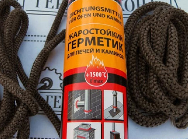 герметик для пічної труби на даху жароміцний герметик для труб