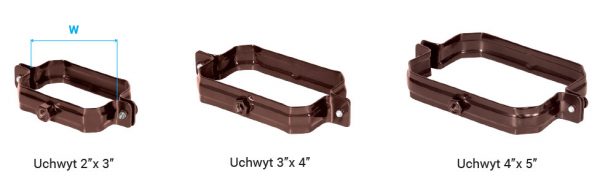 Кріплення ( хомут ) труби для безшовного водостоку з покриттям всіх кольорів RAL і RR