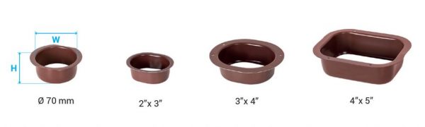 Лійка ( воронка ) для ринви - жолоба безшовного з покриттям всіх кольорів RAL і RR