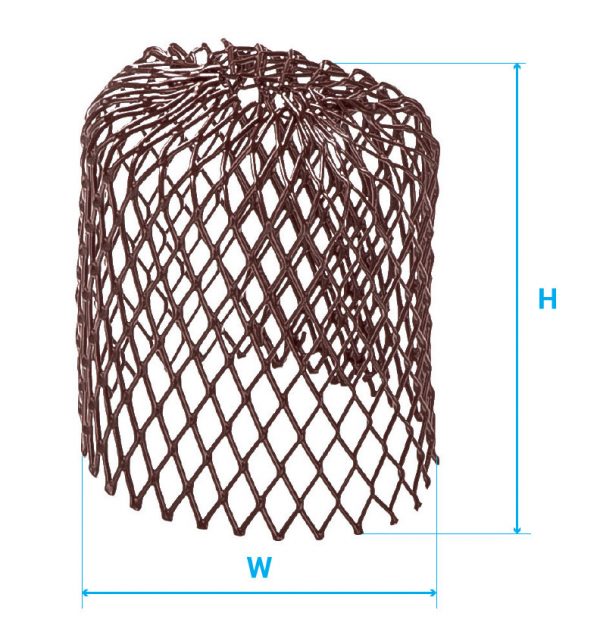 Сітка захисна для лійки - воронки водостічної від листя і мусору