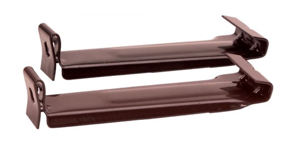 Внутрішній гак кронштейн металевий для ринви - жолоба безшовного з покриттям всіх кольорів RAL і RR